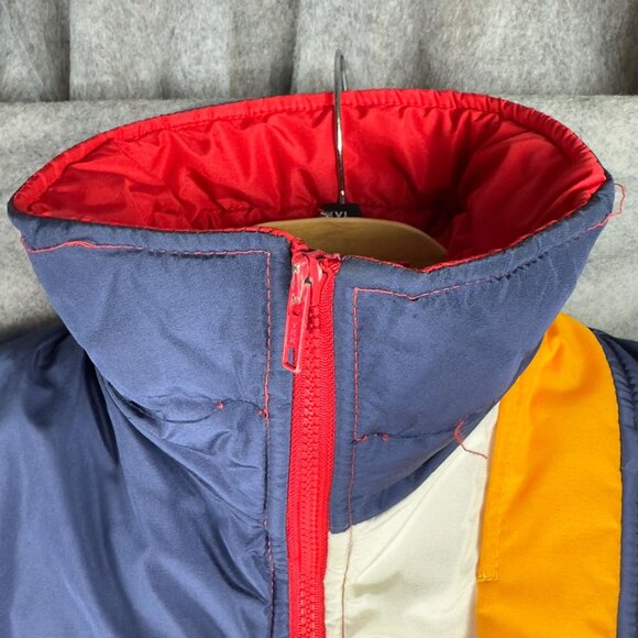 Vtg Lift Ticket Puffer Ski Jacket M Colorblock By Gordon & Ferguson Insulated - Picture 6 of 14